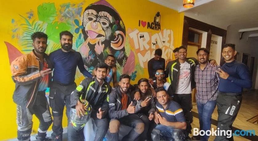 Travel Monkey Hostel Agra  Exteriér fotografie